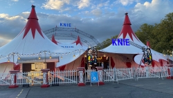 Le cirque Knie illumine la place Bellerive de Lausanne